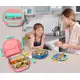 Conjunto Marmita de Aço Inoxidável 2 Compartimentos com Garfo para Lancheira Trabalho e Escola à Pro em oferta