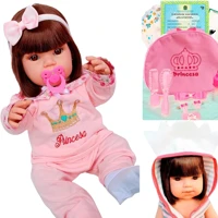 Imagem da promoção Boneca Bebê Baby Real Reborn Realista Bolsa + 28 Itens