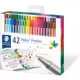 Caneta Staedtler Fineliner Triplus Estojo com 42 cores em oferta