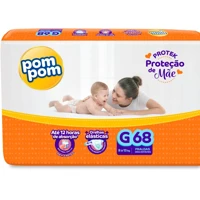 Imagem da promoção Fralda Pom Pom Protek G 68 unidades