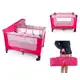 Berço Portátil Happy 0 a 15kg Rosa Cosco em oferta