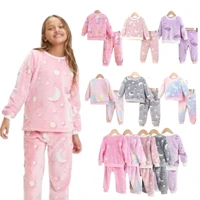 Imagem da promoção Kit 4 peças Conjunto Fleece Inverno Infantil Estampado Menina 1 ao 14