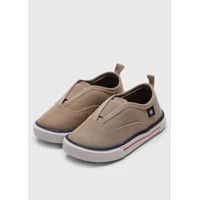 Imagem da promoção Tênis Slip On Infantil Molekinho Têxtil Bege - Tam 19 ao 26