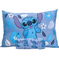 Imagem da promoção Jogo de Lençol 2 Peças Portallar Disney Stitch Blue Solteiro