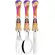 SIMONAGGIO Jogo de Talheres Infantil Disney Kids Princesas - Kit de Talheres de Aço Inox Com Cabo Pl em oferta