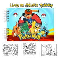 Imagem da promoção Livro De Colorir Pokémon Estilo Bobbie Goods A5 Folhas 180g