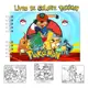 Livro De Colorir Pokémon Estilo Bobbie Goods A5 Folhas 180g em oferta