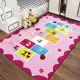 Tapete Rosa Amarelinha 1,00x1,40M em oferta