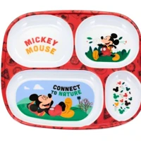 Imagem da promoção Prato com Divisória de Melamine Disney Mickey Mouse