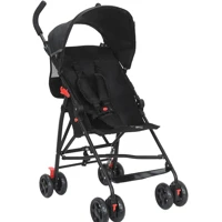 Imagem da promoção Maxi Baby Carrinho de Bebê Passeio Guarda Chuva MOVEE (Preto)