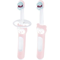Imagem da promoção Escova de Dente MAM Baby's Brush - Embalagem Dupla - Rosa