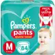 Fralda Pampers Pants Ajuste Total M 84 unidades em oferta