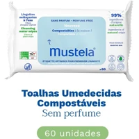 Imagem da promoção Toalha Umedecida Mustela BIO 60 Unidades