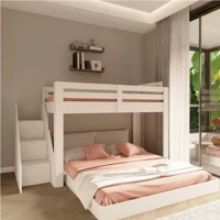 Imagem da promoção Beliche Casal Montessoriano Family Star Plus Casatema Branco
