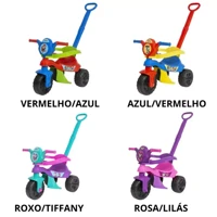 Imagem da promoção Motoca Triciclo Kendy Vilotrol Ifantil Patrulha Canina Proteção Menino Menina Bebes Proteção Lateral