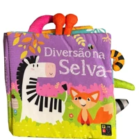 Imagem da promoção Livro de Tecido - Diversão na Selva