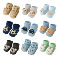 Imagem da promoção Kit 06 Pares Meia Bebê Bichinho Infantil Inverno Pelúcia 3 D
