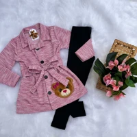 Imagem da promoção Conjunto infantil menina blogueirinha 3 peças Calça, blusa e Faixa inverno