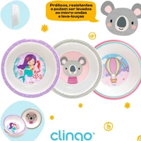 Imagem da promoção Kit 3 Bowl Coala/Sereia/Balão Clingo