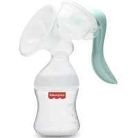 Imagem da promoção Extrator de Leite Materno Manual Fisher Price 130ml Branco e Verde – Portátil e Ergonômico