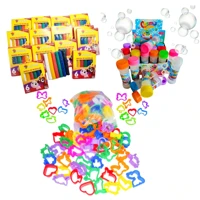 Imagem da promoção Kit 30 Massinha de Modelar + 30 Bolha de Sabão + 30 Cortador Forminha Infantil Lembrancinha
