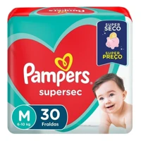 Imagem da oferta Fralda Pampers Supersec M 30 Unidades