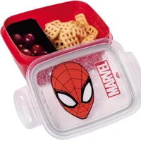 Imagem da oferta Marmita Hermética com Trava Homem-Aranha 630 ml - Plasútil