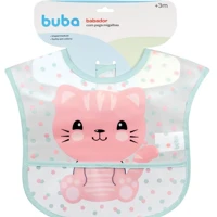 Imagem da oferta Babador Com Bolso Gatinho Buba