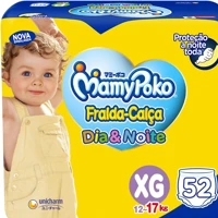 Imagem da promoção Fralda-Calça MamyPoko Dia&Noite XG 52 Unidades