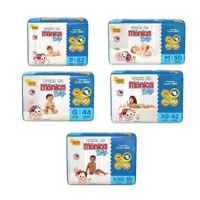 Fralda Turma da Mônica Baby ( RN, P, M, G, XG e XXG ) em oferta na Magazine Luiza