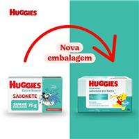 Imagem da promoção Sabonete em Barra Infantil Huggies Extra Suave 75g [Comprando 4 ou mais]