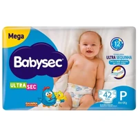 Imagem da promoção Fralda Babysec Ultrasec P 42 Unidades