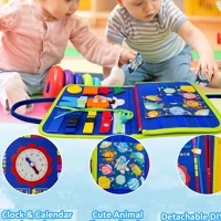 Imagem da promoção Brinquedos Sensoriais Básicos De Habilidades Montessori Busy Board