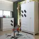 Quarto Infantil Completo Escotilha 5 Portas 7 Gavetas Branco - Panorama Móveis em oferta
