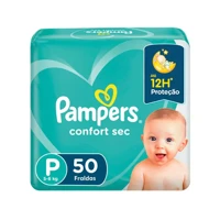 Imagem da promoção Fralda Pampers Confort Sec Tam. P - 5 a 8kg 50 Unidades