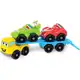 Kit com Blocos de Montar e Desmontar Race Team Caixa Maral em oferta