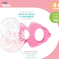 Imagem da promoção Mordedor Peixe Com Penduricalho, Lolly, Rosa