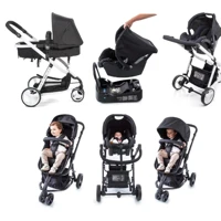 Imagem da promoção Carrinho Travel System + Bebê Conforto  + Base Mobi Safety1st