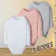 Kit Com 3 Bodies Bebê Unissex Em Ribana em oferta