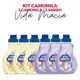 Kit Vida Macia 500ml Bebê 3 Lava Roupas liquido + 3 Amaciante Camomila em oferta