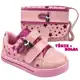 Kit Tênis Estrelas com Bolsa Rosa Infantil Feminino Escolar Kidstep em oferta