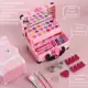 Kit De Maquiagem Para Crianças/Conjunto Lavável Meninas Cosméticos Portátil/Princesa em oferta