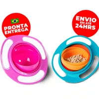 Imagem da promoção Prato Mágico Infantil Bebê Giratório 360º Alimento Não Cai