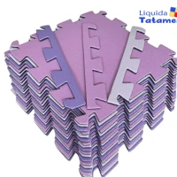 Imagem da promoção Kit 10 Tatames - EVA Tons de Rosa e Lilás 50x50x1 cm