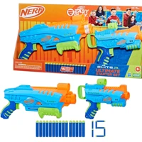 Imagem da promoção Kit 2 Lança Dardos Nerf Elite Junior Ultimate Starter Set + 15 Dardos Nerf Elite