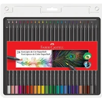 Imagem da promoção Lápis de Cor, Faber-Castell, EcoLápis Supersoft, 24 Cores