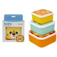 Imagem da promoção Kit 3 Potinhos Buba Zoo Leão Buba