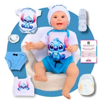 Imagem da promoção Bebê Reborn Menino Original Realista Silicone Com Bolsa Maternidade - Variações
