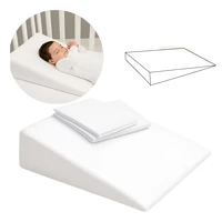Imagem da promoção Travesseiro Anti Refluxo Rampa Berço, Carrinho e 2 Fronhas Branco