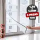 t 3 Tela Mosquiteiro Janela 130x150cm Removível com Fecho Contato e Fita Dupla Face Contra Insetos em oferta